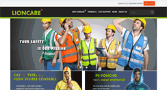 Desktop Screenshot of lioncare.net